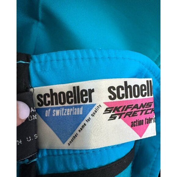 Vintage 80's Womens Snow Ski Pants stirrups Schoeller of switzerland size 8 NWT - Picture 12 of 14